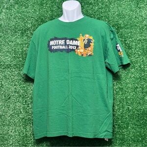 Green Notre Dame Football 2013 Men's Shirt